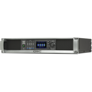 QSC QSC | CX-Q 8K4 | 4-kanaals | 2000W/CH Q-SYS network Amplifier | Lo-Z | 70V | 100V direct drive | FlexAmp™ | Mic/line Inputs | 100-240V