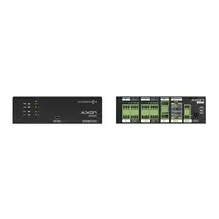 QSC QSC | A4FLEX | 4 Channel I/O Interface w/ Logic I/O | AES67 | USB | 2x5W Amplifier | PoE+ | 1/3rd rack width w/mounting ears (rack tray kit sold separately)