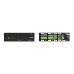 QSC QSC | A4FLEX | 4 Channel I/O Interface w/ Logic I/O | AES67 | USB | 2x5W Amplifier | PoE+ | 1/3rd rack width w/mounting ears (rack tray kit sold separately)