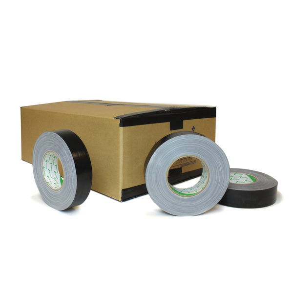 Nichiban Nichiban | Gaffa tape | 50-38 | Rol lengte: 50m | Rol breedte: 38mm | Zwart of Wit | Complete doos (24 stuks)