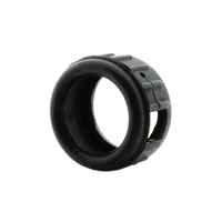 Pea Soup* Pea Soup | Manometerbeschermkap van rubber | Maat: 50mm | Kleur: Zwart