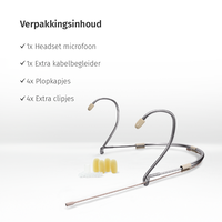 JAG-microphones | 801011 | IMX6A | Headset-microfoon | Kleur: Beige JAG-microphones* JAG-microphones | 801011 | IMX6A | Headset-microfoon | Kleur: Beige