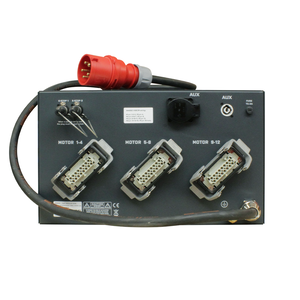 SRS Rigging* SRS Rigging | AHD12-DV | AHD Takelsturing 12-kanaals | Type sturing: Direct Voltage | Input: 1x CEE32A-5p of 1x CEE63A-5p SRS Rigging* SRS Rigging | AHD12-DV | AHD Takelsturing 12-kanaals | Type sturing: Direct Voltage | Input: 1x CEE32A-5p of 1x CEE63A-5p