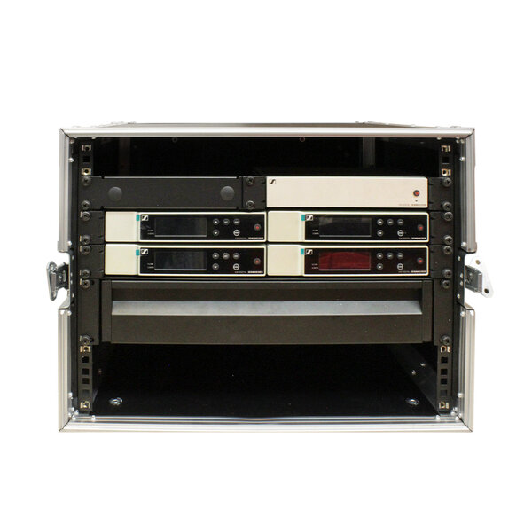 Sennheiser Sennheiser 4x Handheld set | Gemonteerd in flightcase | met antenne versterker | EW-D SKM-S BASE SET