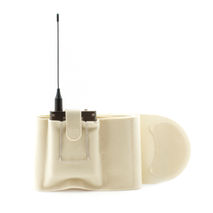 JAG-microphones* JAG-microphones | Pre-order | Beltpack-riem | Zenderzakje | Kleur: Beige