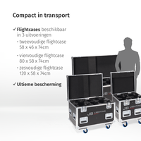JB-Lighting* JB-Lighting | VSP501 | P5 HP | Beamspot LED Movinghead | 200W | 9000lm | CMY | 29dB-A | 18 gobo's | 2.5° – 50°| 10,7KG | CRI ≥74