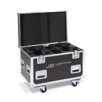 Amptown Amptown | CASE51 | Flightcase | 4x P5 | W 80 x D 58 x H 74 cm | SIP foam inlay | 92 kg Incl