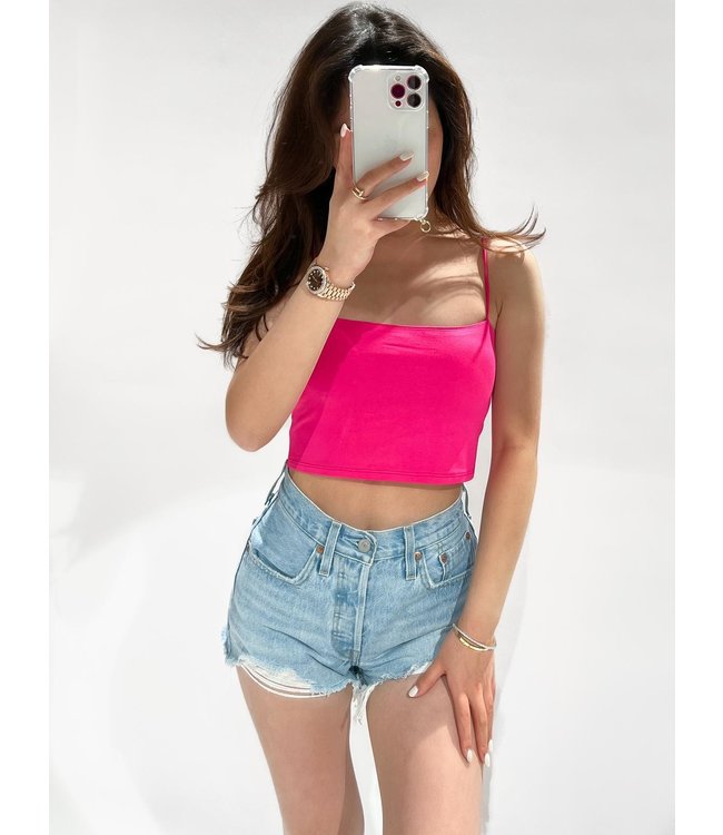 CALI TOP - FUCHSIA