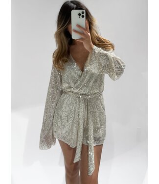 GINI PLAYSUIT - BEIGE