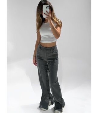 (PRE-ORDER) CHLOE TROUSERS - GREY