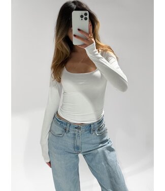 MILA TOP - WHITE