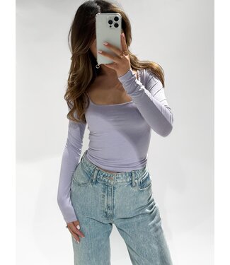 MILA TOP - LILAC