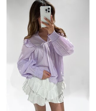 EVELYN TOP - LILAC