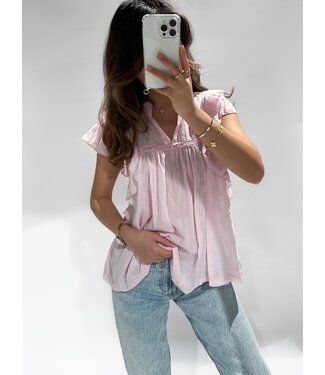 MABEL TOP - BABY PINK