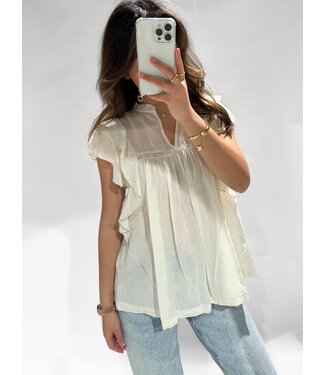 MABEL TOP - BEIGE