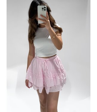 (PRE-ORDER) MABEL SKORT PINK