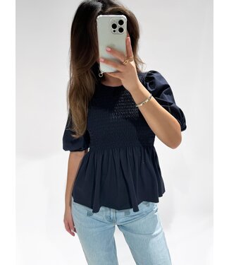 MILEY TOP - NAVY