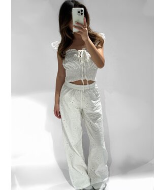 HEIDI TROUSERS - WHITE