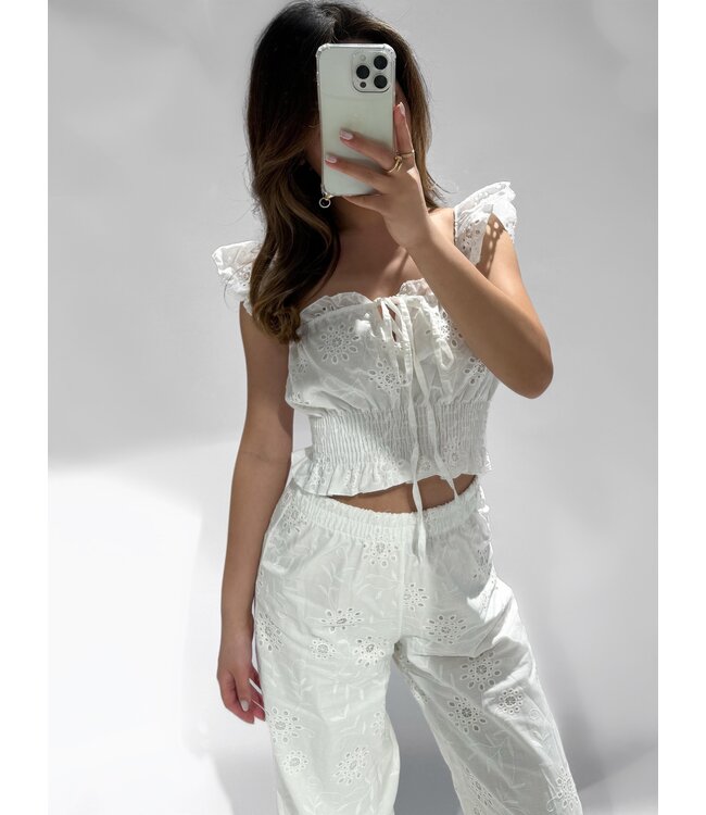LANA TOP - WHITE