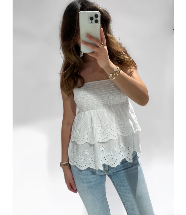 KIARA TOP - WHITE