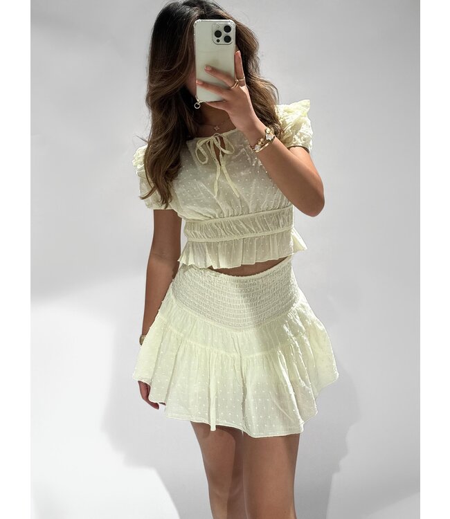 TANYA SKORT - YELLOW