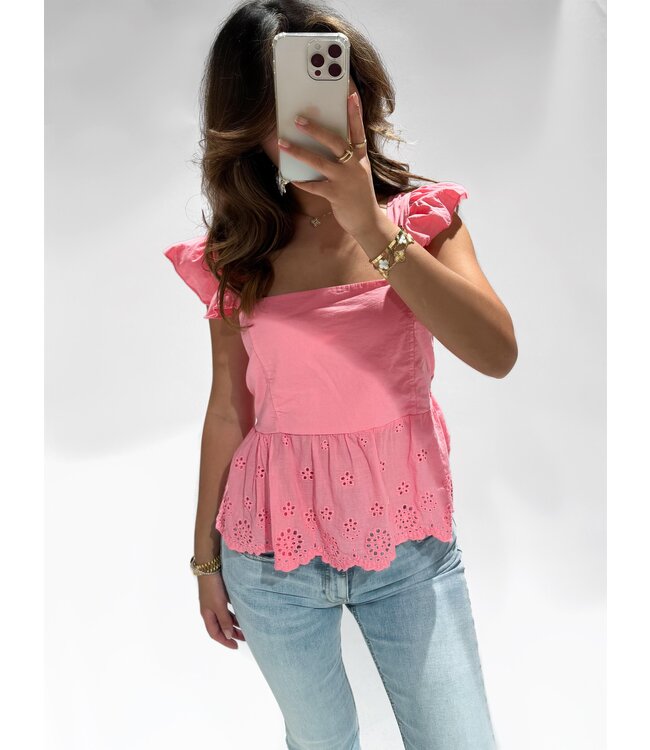LILIANA TOP - CORAL
