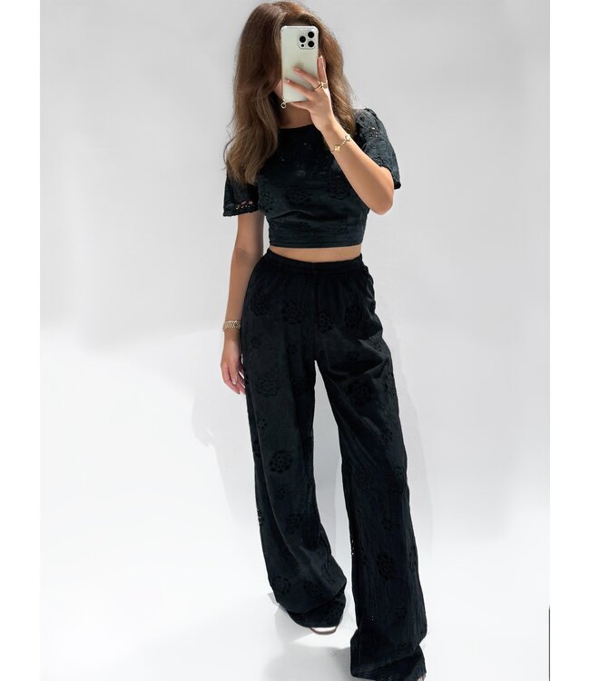 HEIDI TROUSERS - BLACK