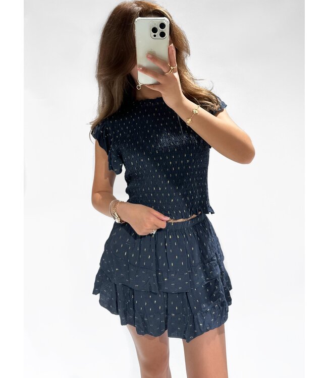 ELLIE SKORT - NAVY
