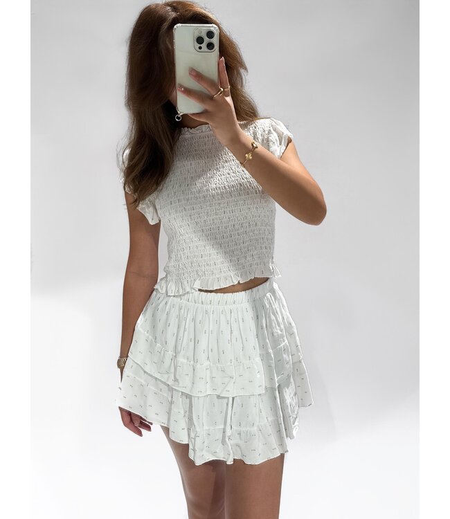 ELLIE SKORT - WHITE