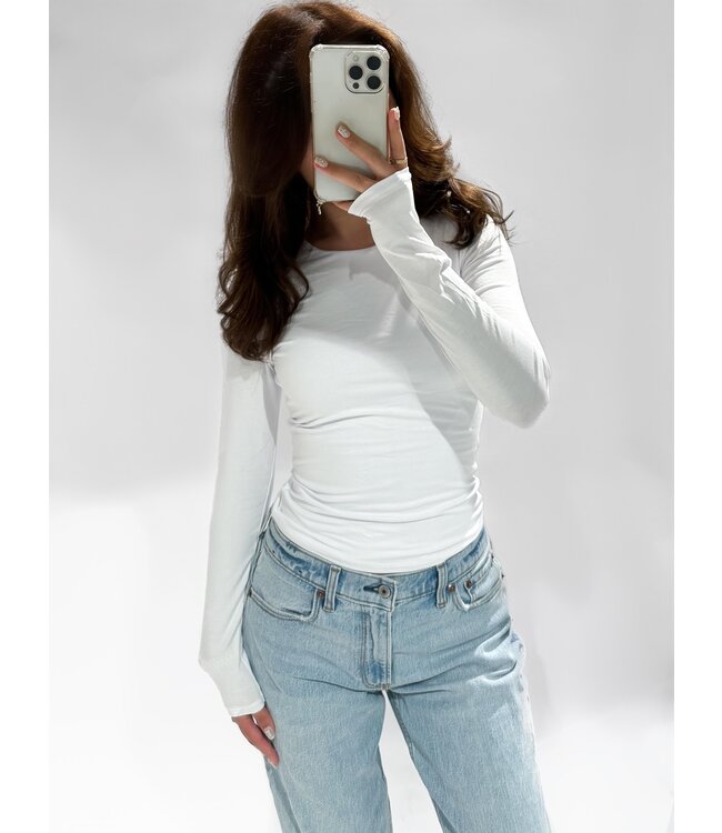 ZIA TOP - WHITE