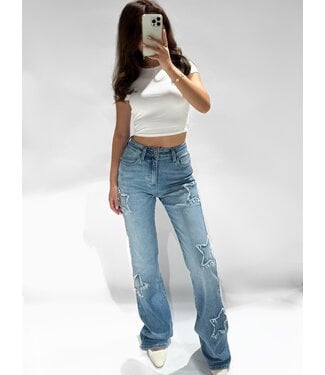 (PRE-ORDER SIZEXS +S + L +  XL) STAR JEANS - BLUE RF0002