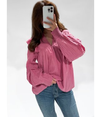 EVELYN TOP - ROSE PINK
