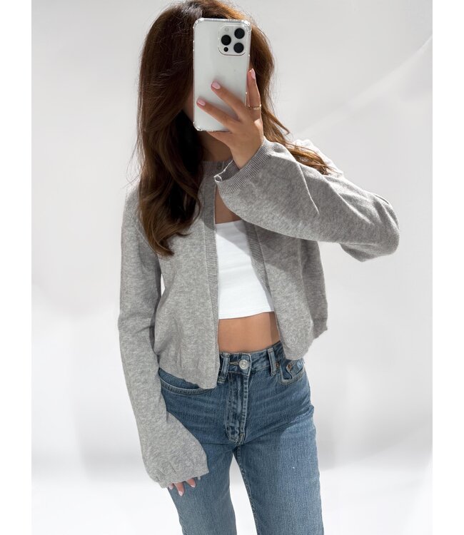 VERA CARDIGAN - GREY
