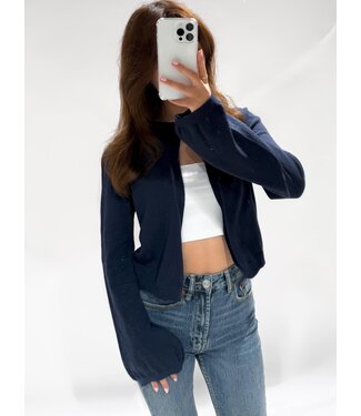 VERA CARDIGAN - NAVY