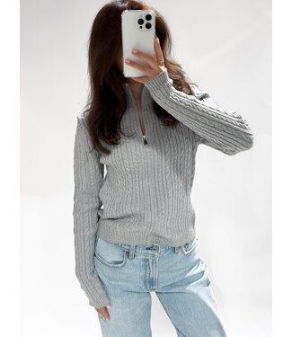 FAITH CARDIGAN - 1001 - GREY
