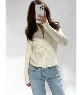 FAITH CARDIGAN - 1001 - BEIGE