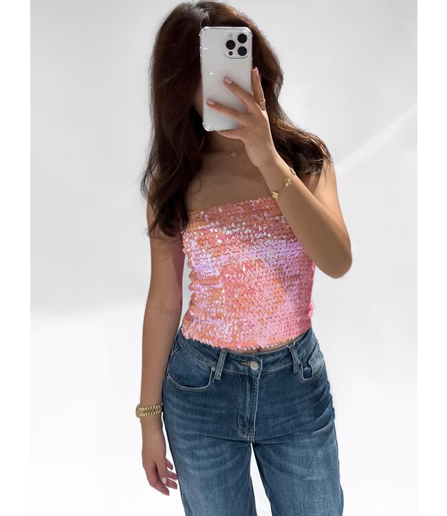 CAMILA TUBE TOP - 1006 - PINK