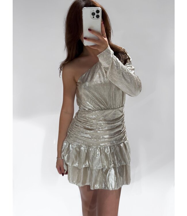 SKYLER DRESS - CHAMPAGNE