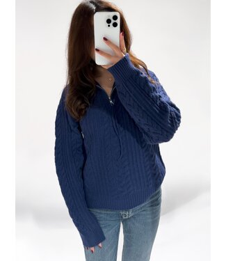 KATE SWEATER  - 1016 - NAVY