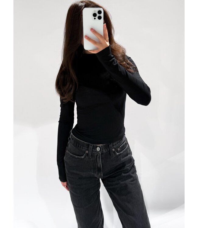 GIANNA TOP - 1020 - BLACK