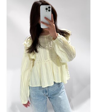 (PRE-ORDER SIZE M/L) GAIA TOP - LEMON