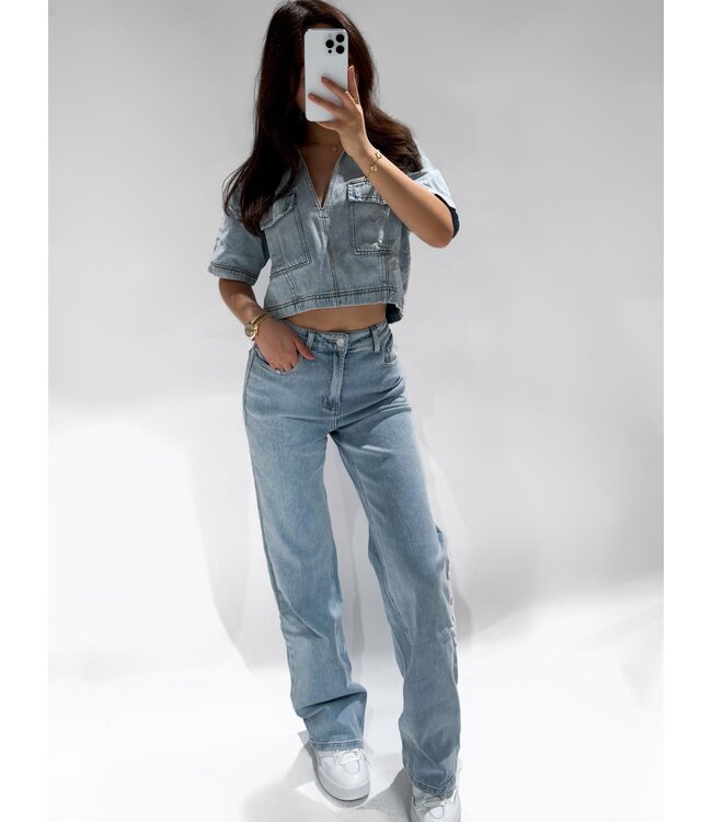 STRAIGHT LEG JEANS - RF0006-6