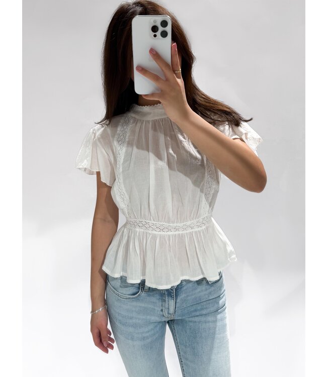 ISABEL TOP - WHITE