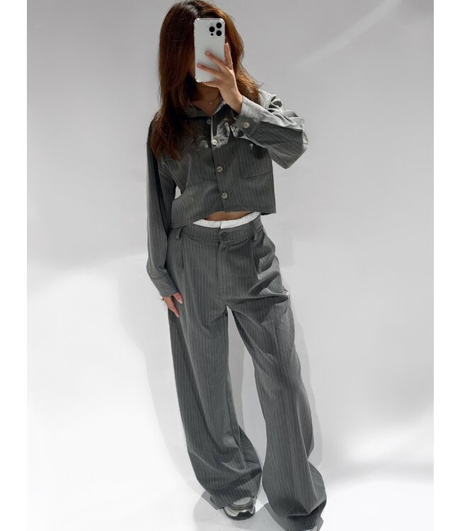 HADLEY TROUSERS - GREY