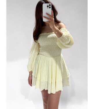 MELODY PLAYSUIT - LEMON
