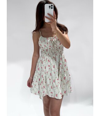EMILY DRESS - FLORAL PINK