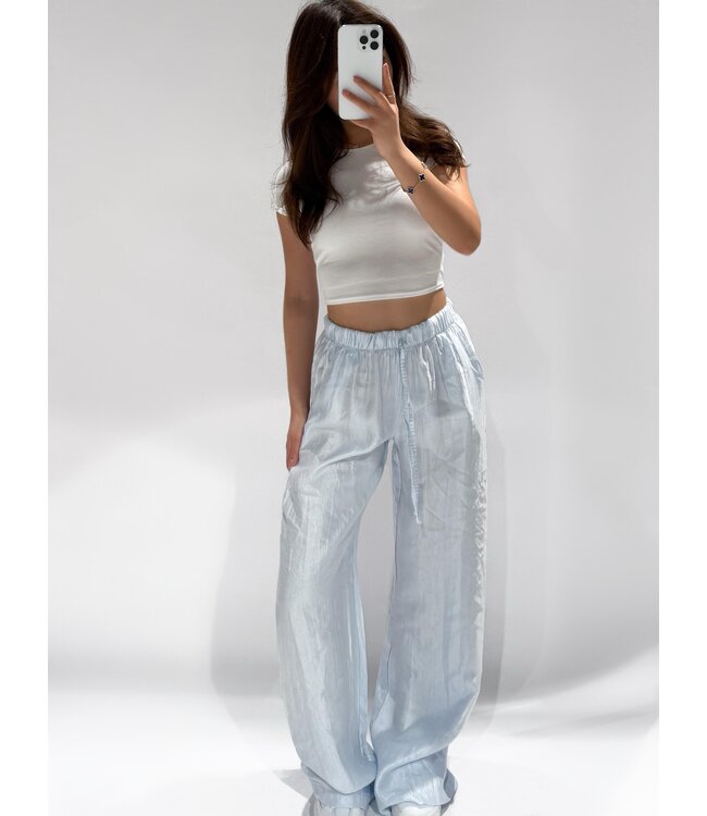 CYRA TROUSERS - SKY BLUE