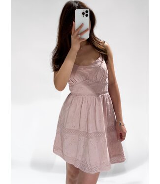 EVIE DRESS - DUSTY PINK