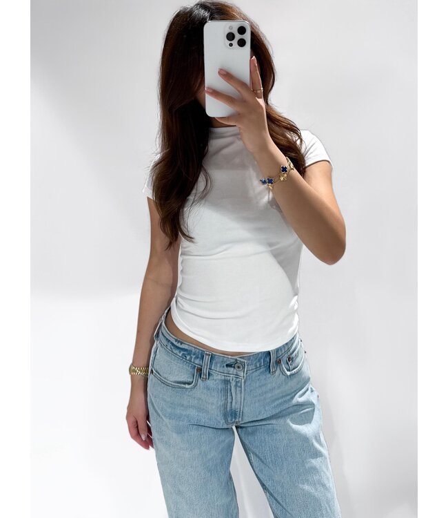 RHEA  TOP - LVC1026 - WHITE