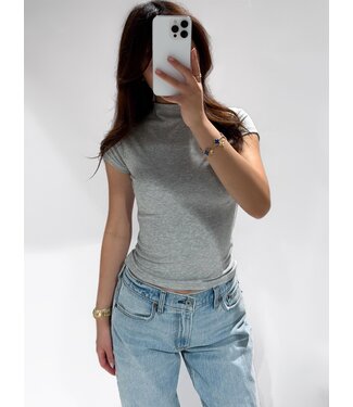 RHEA  TOP - LVC1026 - GREY